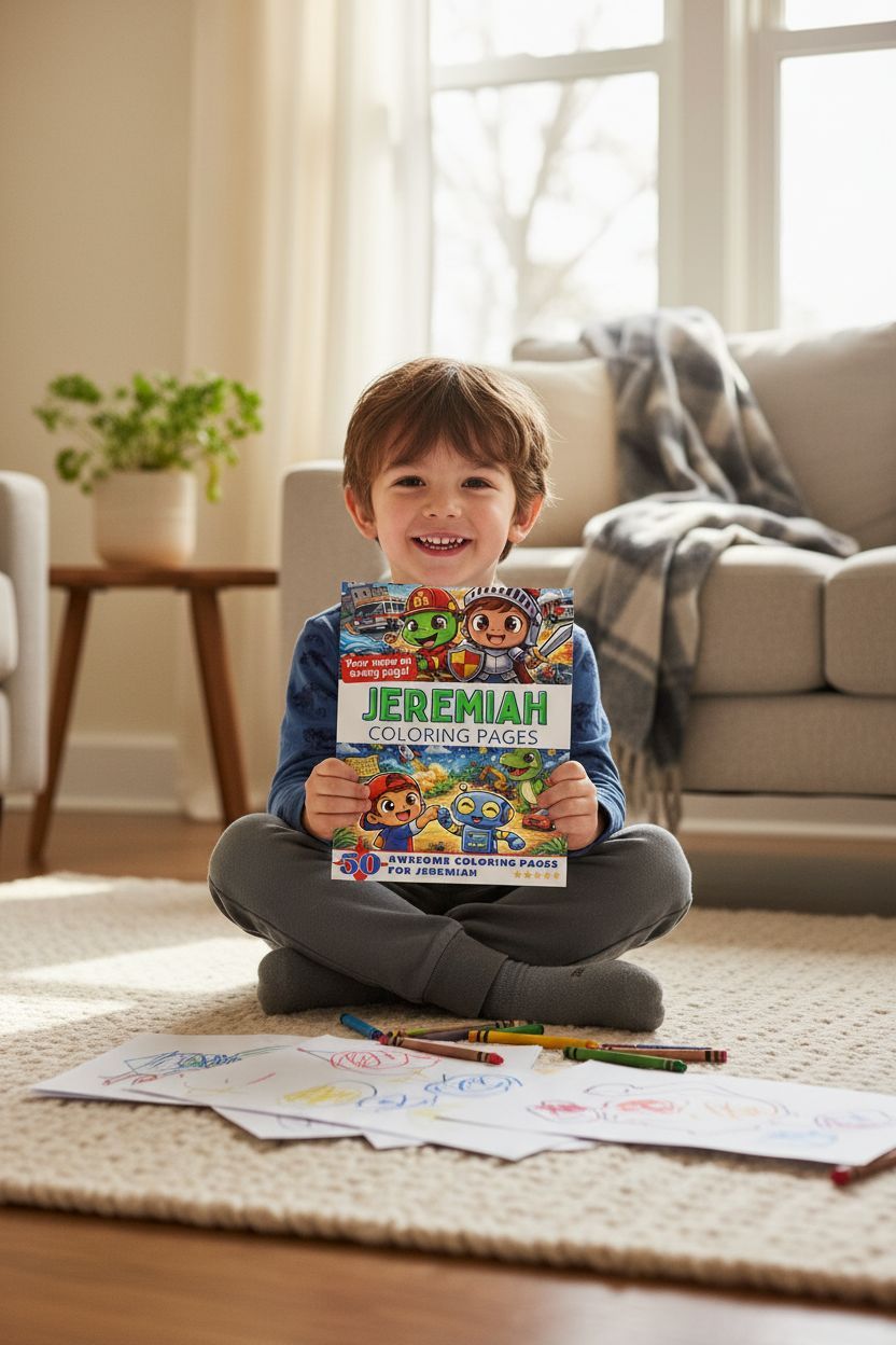 Jeremiah personal coloring pages