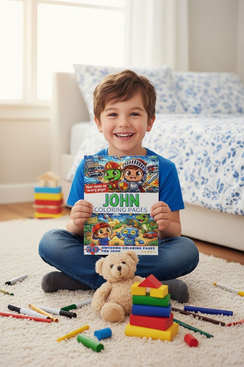 John personal coloring pages