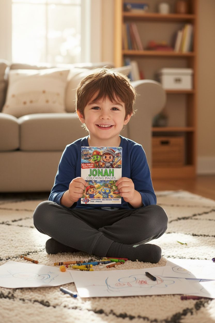 Jonah personal coloring pages