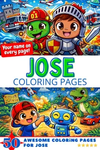 Jose Coloring Book Cover