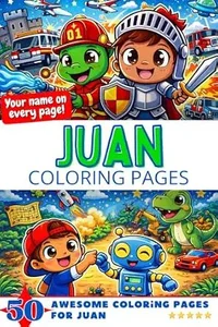 Juan Coloring Book Cover
