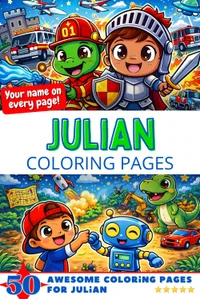 Julian Coloring Book Cover