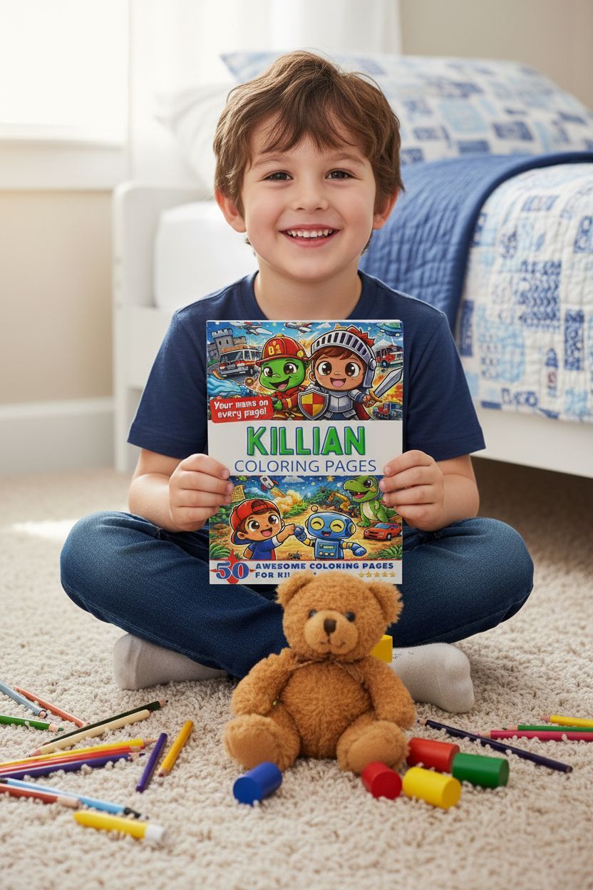 Killian personal coloring pages