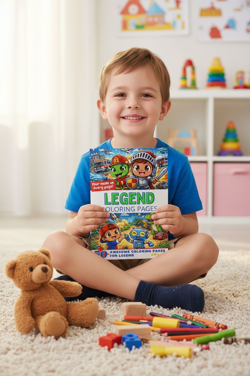 Legend personal coloring pages