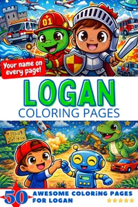 Logan Coloring Book Cover