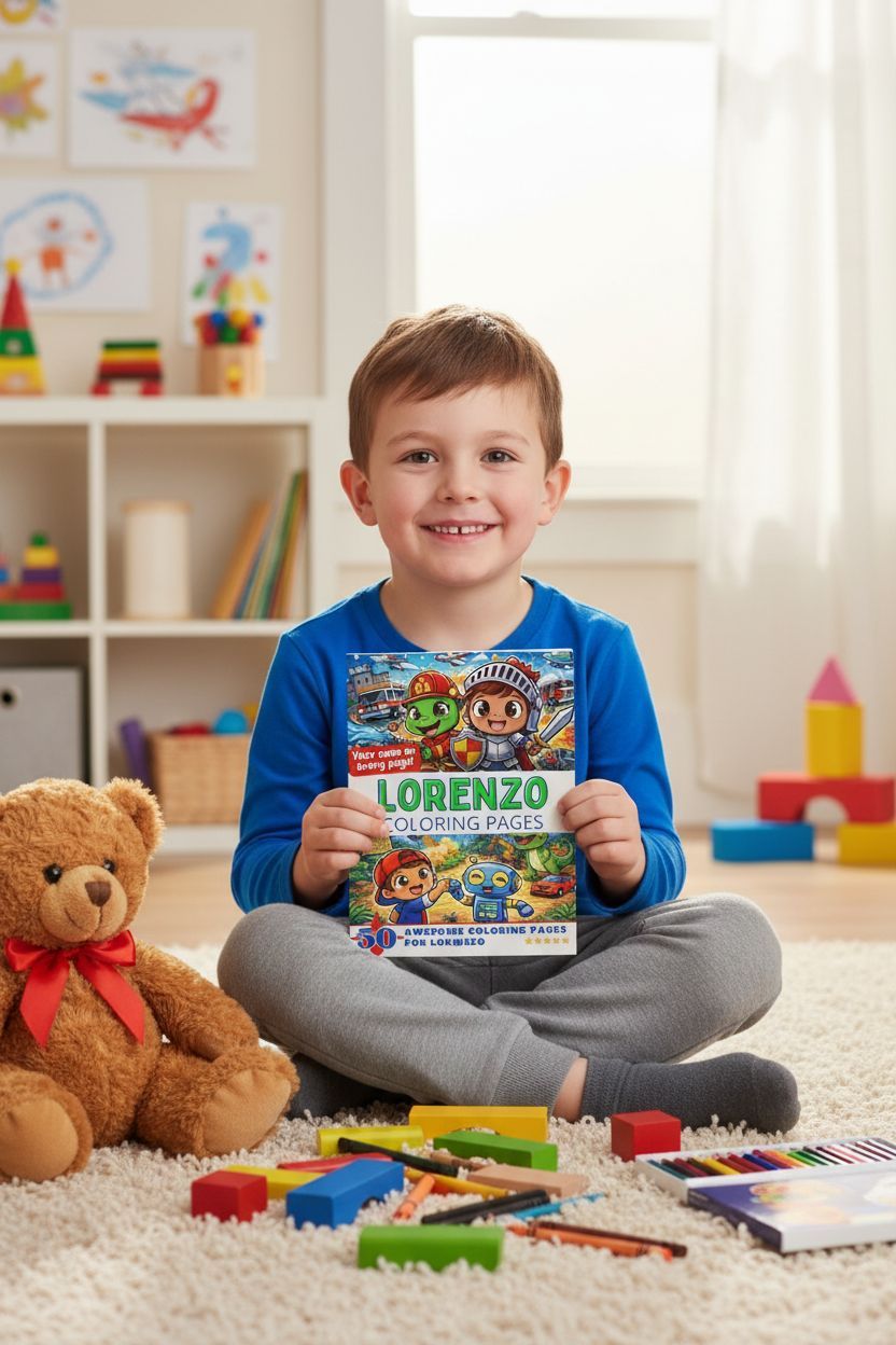 Lorenzo personal coloring pages