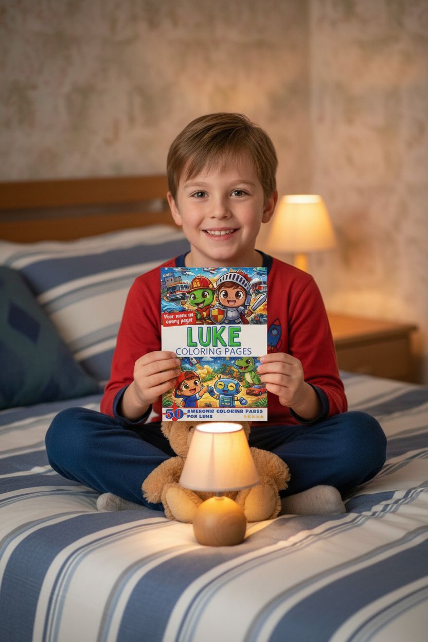 Luke personal coloring pages