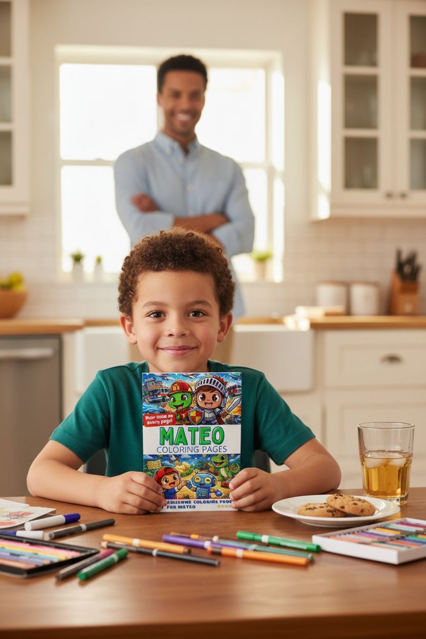 Mateo personal coloring pages