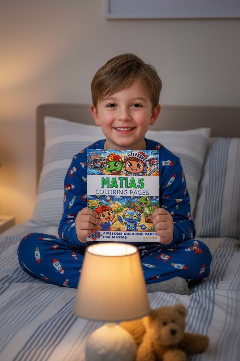 Matias personal coloring pages