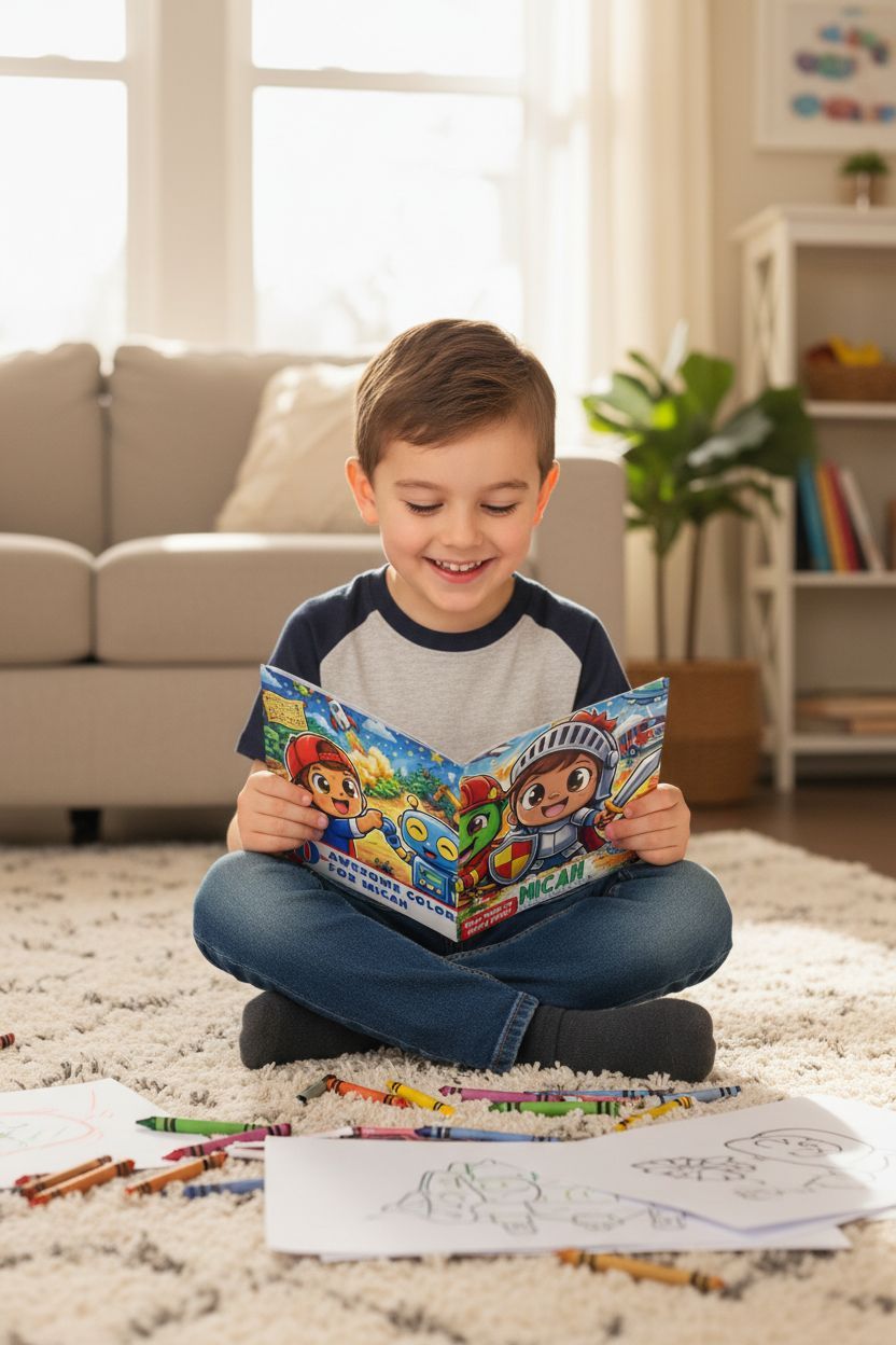 Micah personal coloring pages