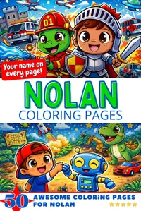 Nolan Coloring Book Cover