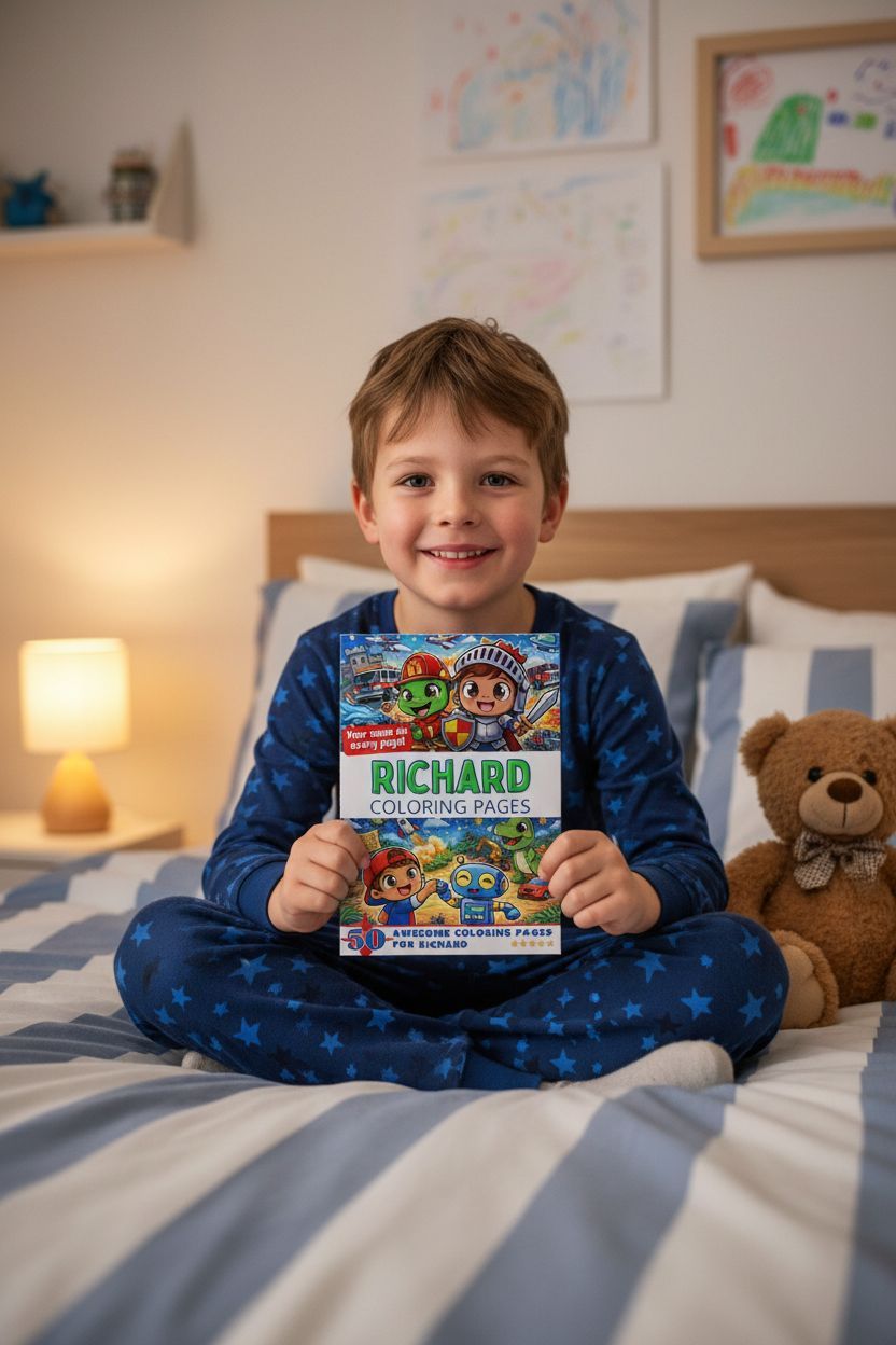 Richard personal coloring pages