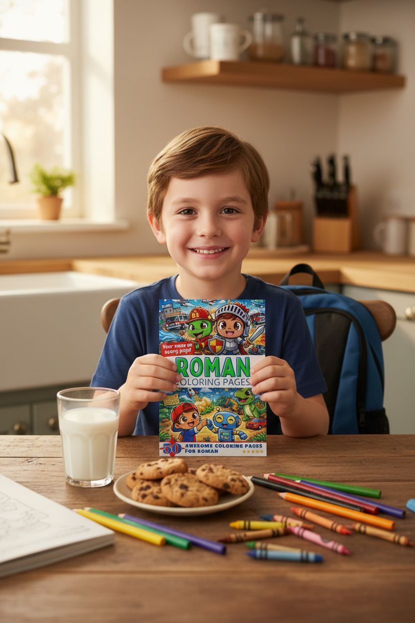 Roman personal coloring pages