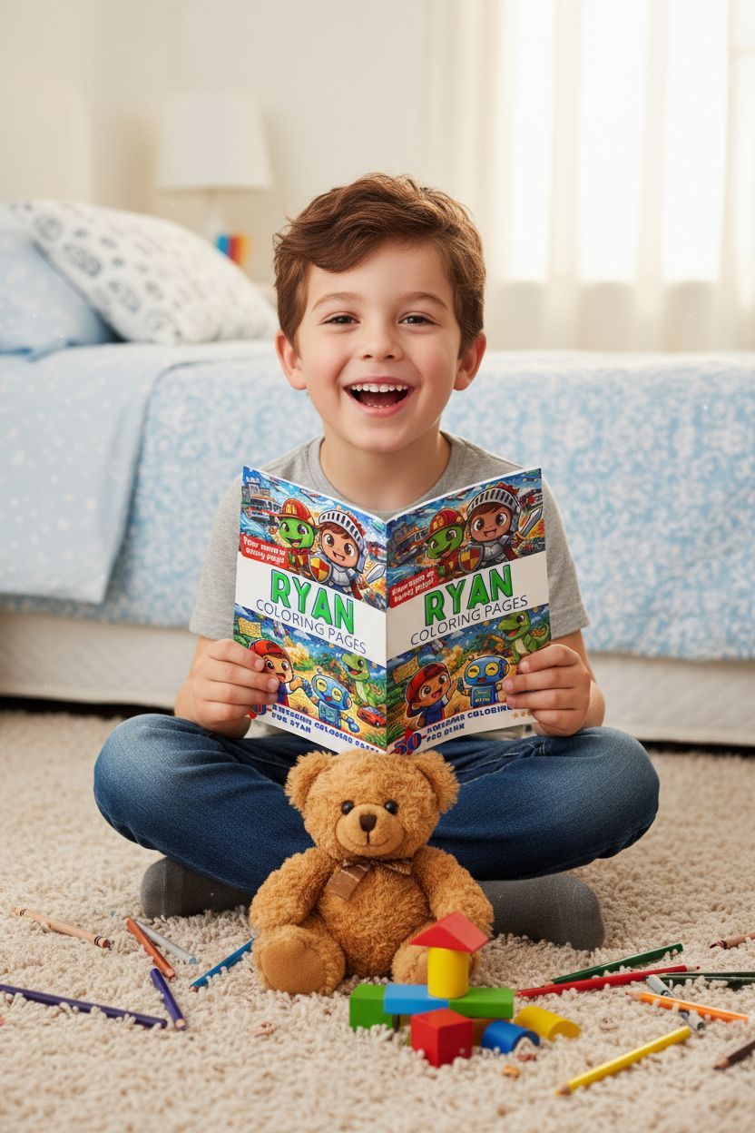 Ryan personal coloring pages