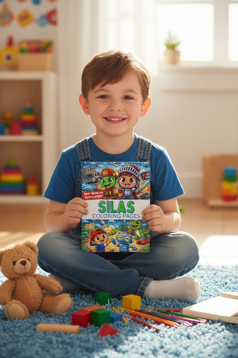 Silas personal coloring pages