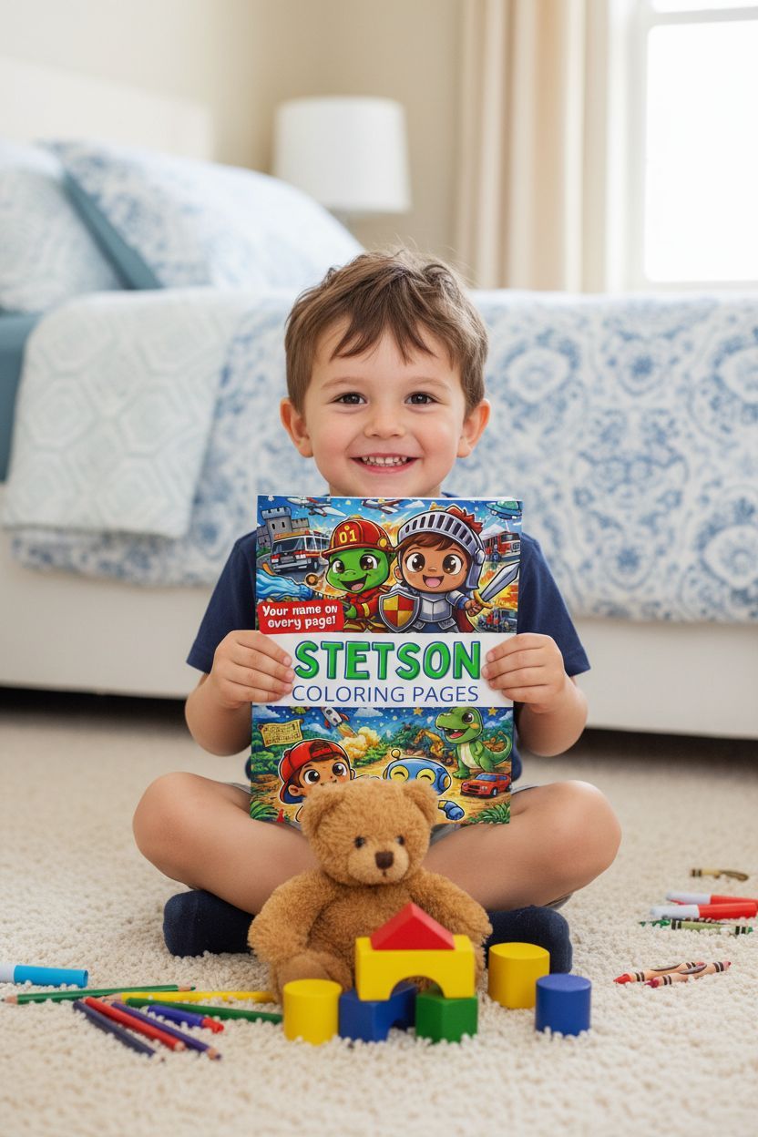Stetson personal coloring pages