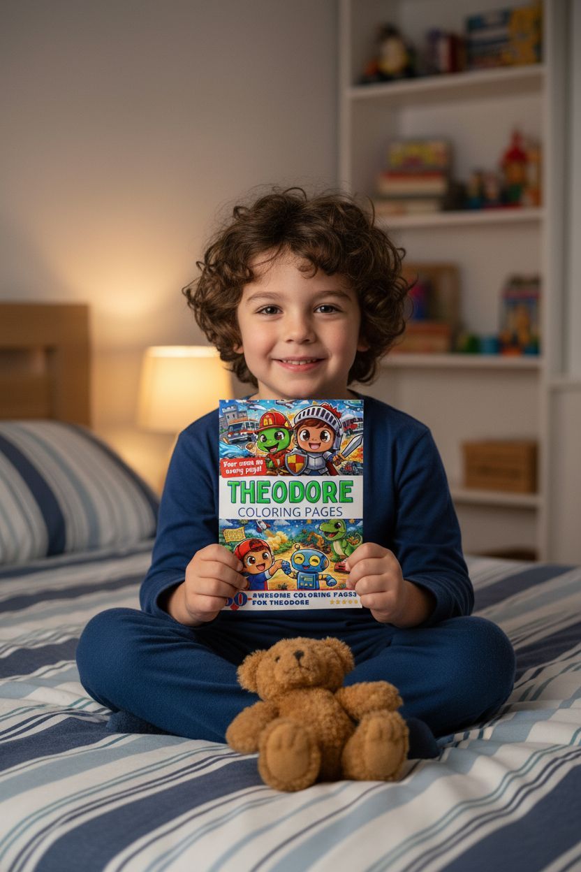 Theodore personal coloring pages