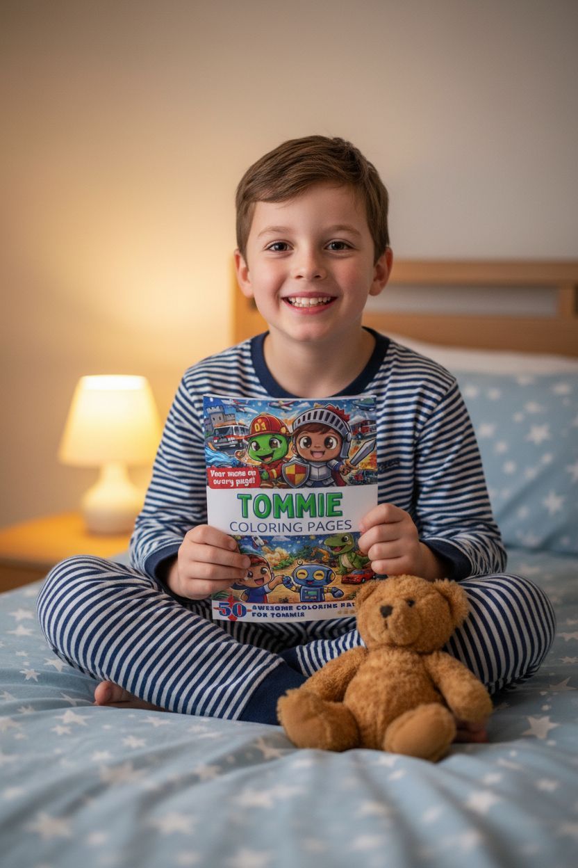 Tommie personal coloring pages
