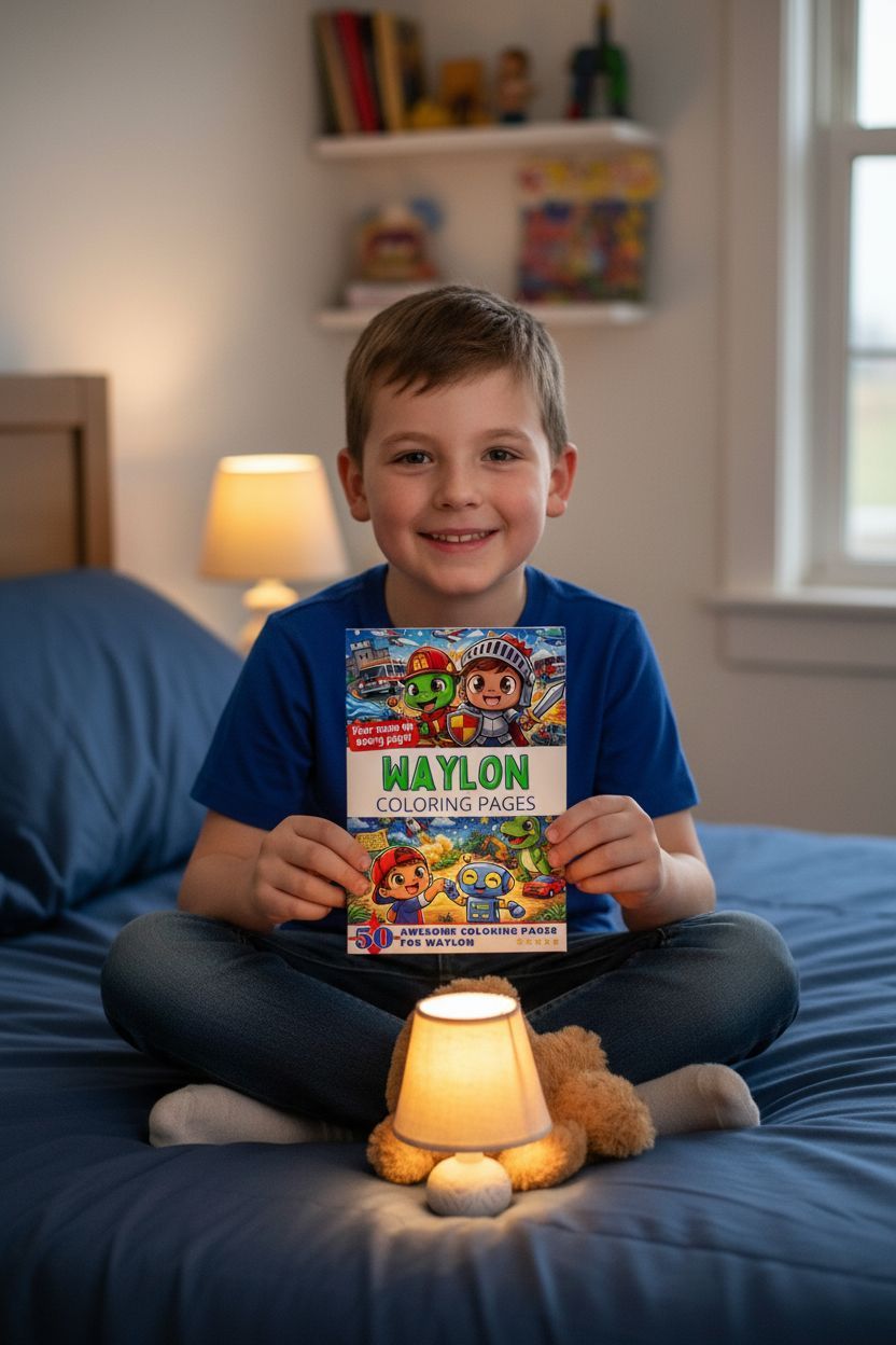 Waylon personal coloring pages