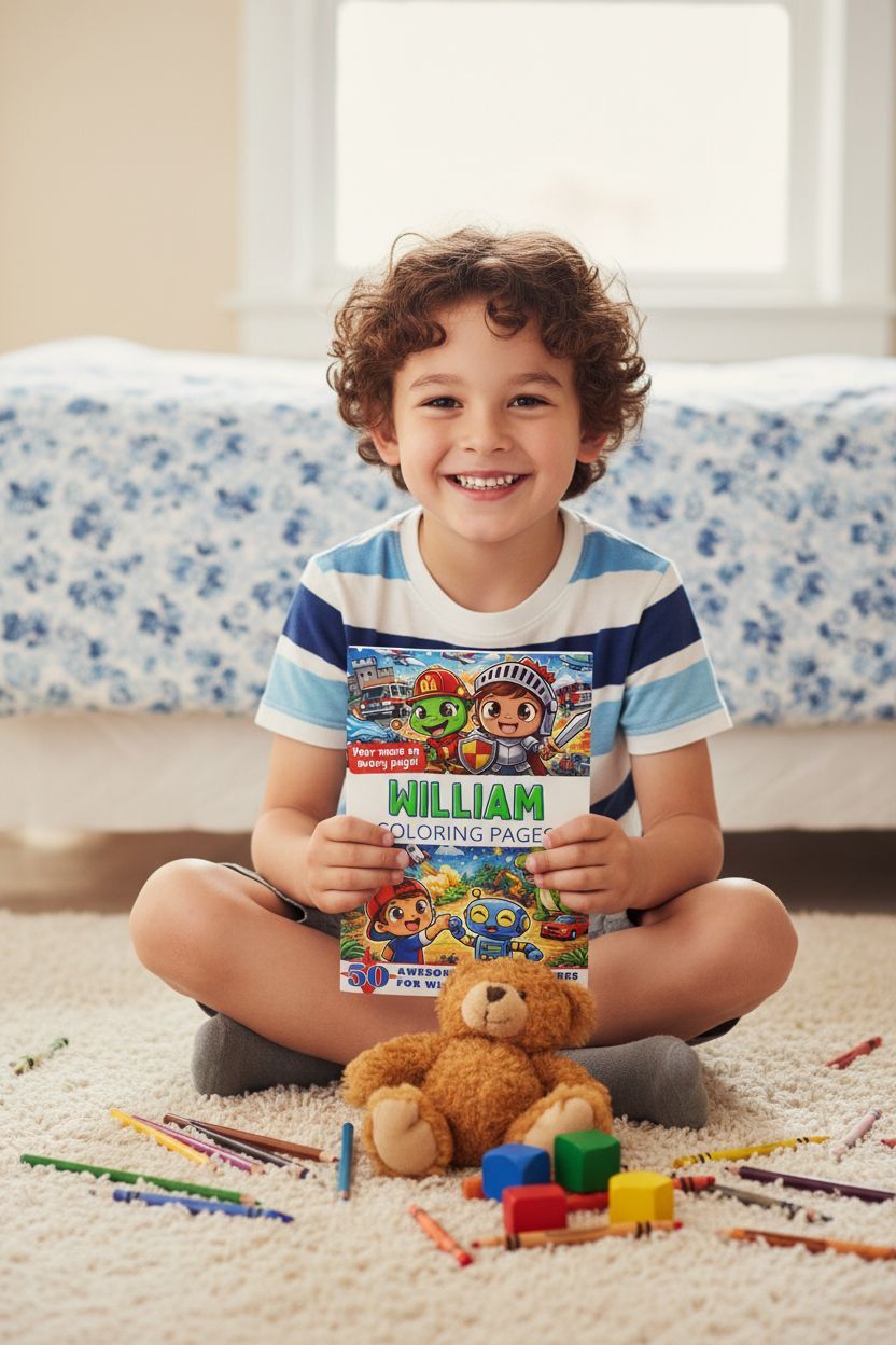 William personal coloring pages