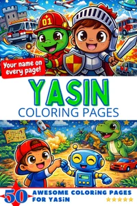 Yasin Coloring Book Cover