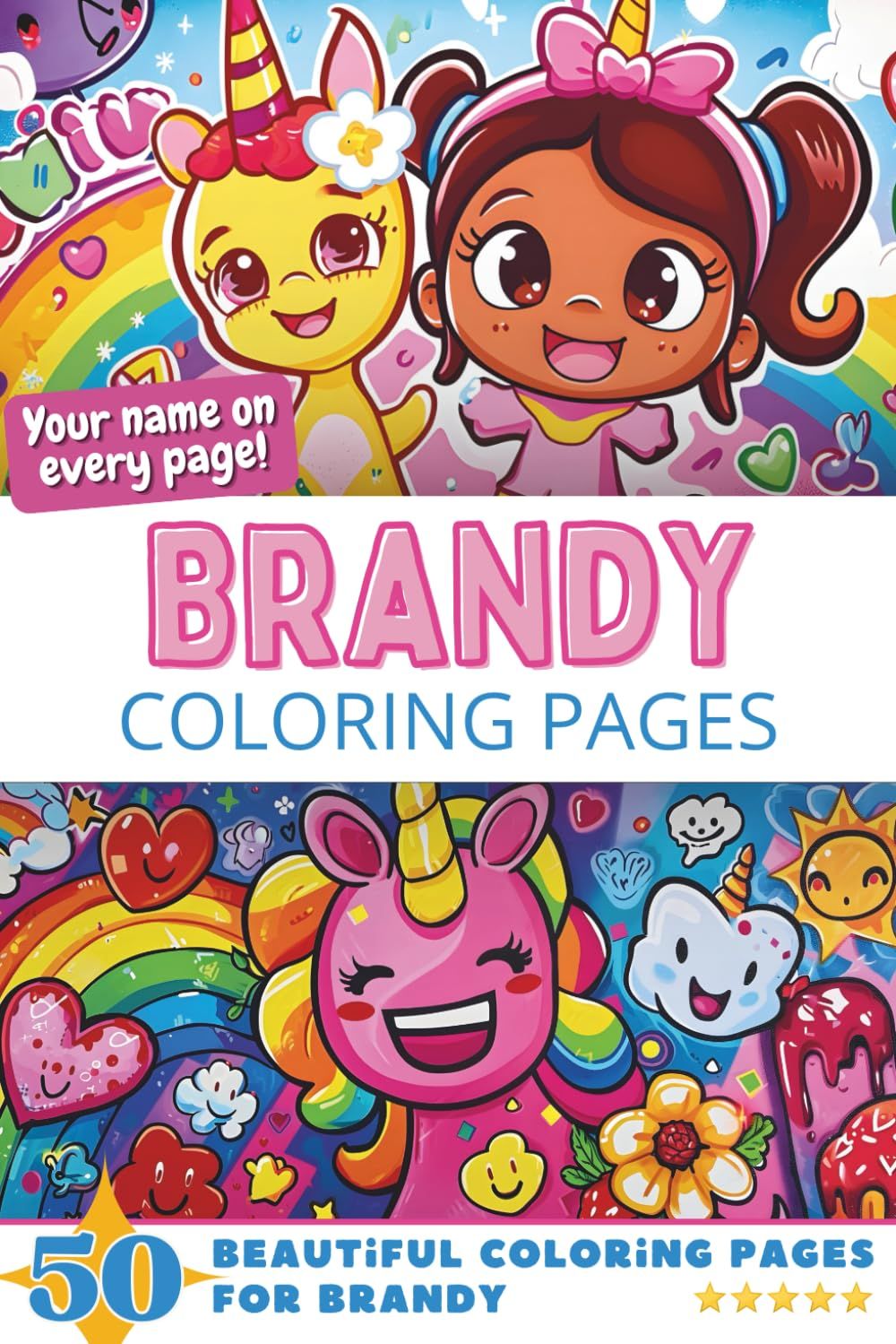 Brandy Coloring Pages Cover