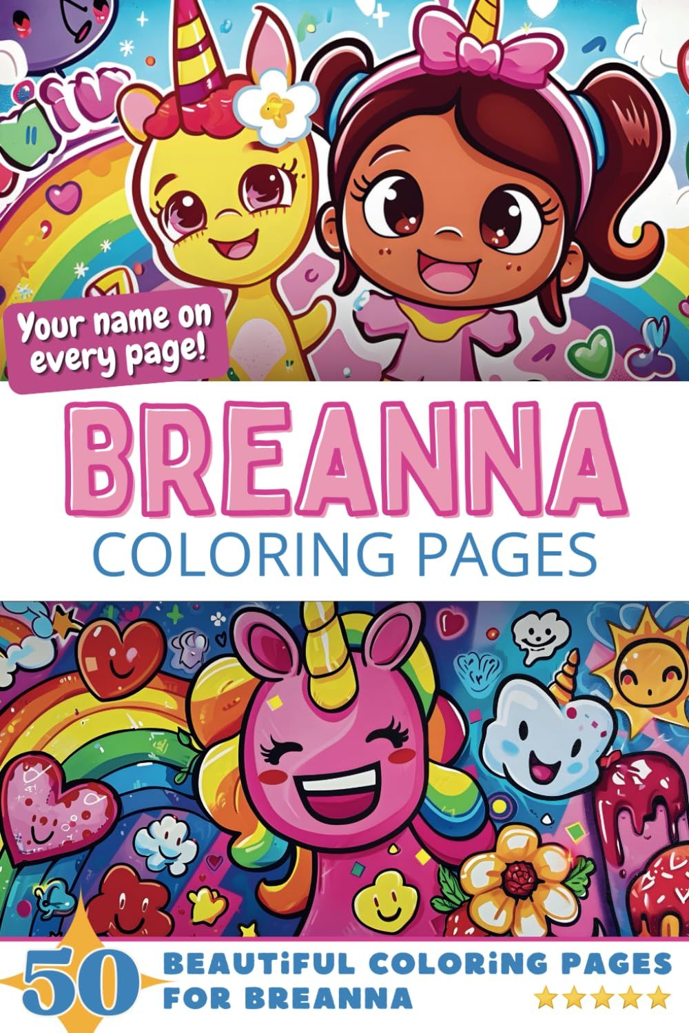 Breanna Coloring Pages Cover