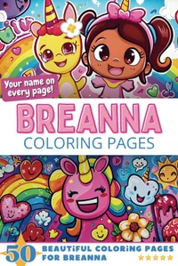 Breanna Coloring Book Cover