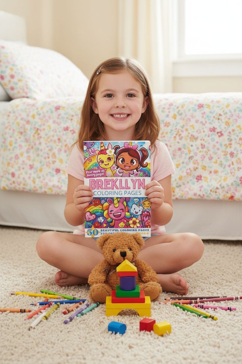 Brekllyn personal coloring pages