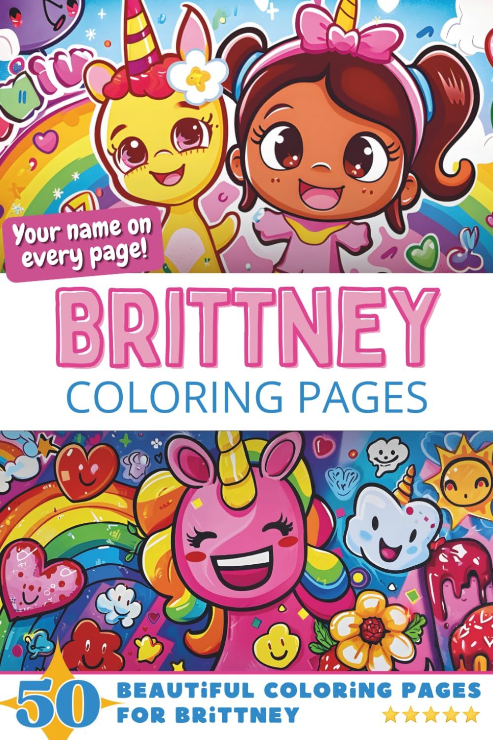 Brittney Coloring Pages Cover