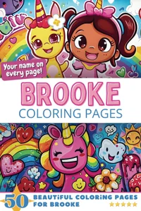 Brooke Coloring Book Cover