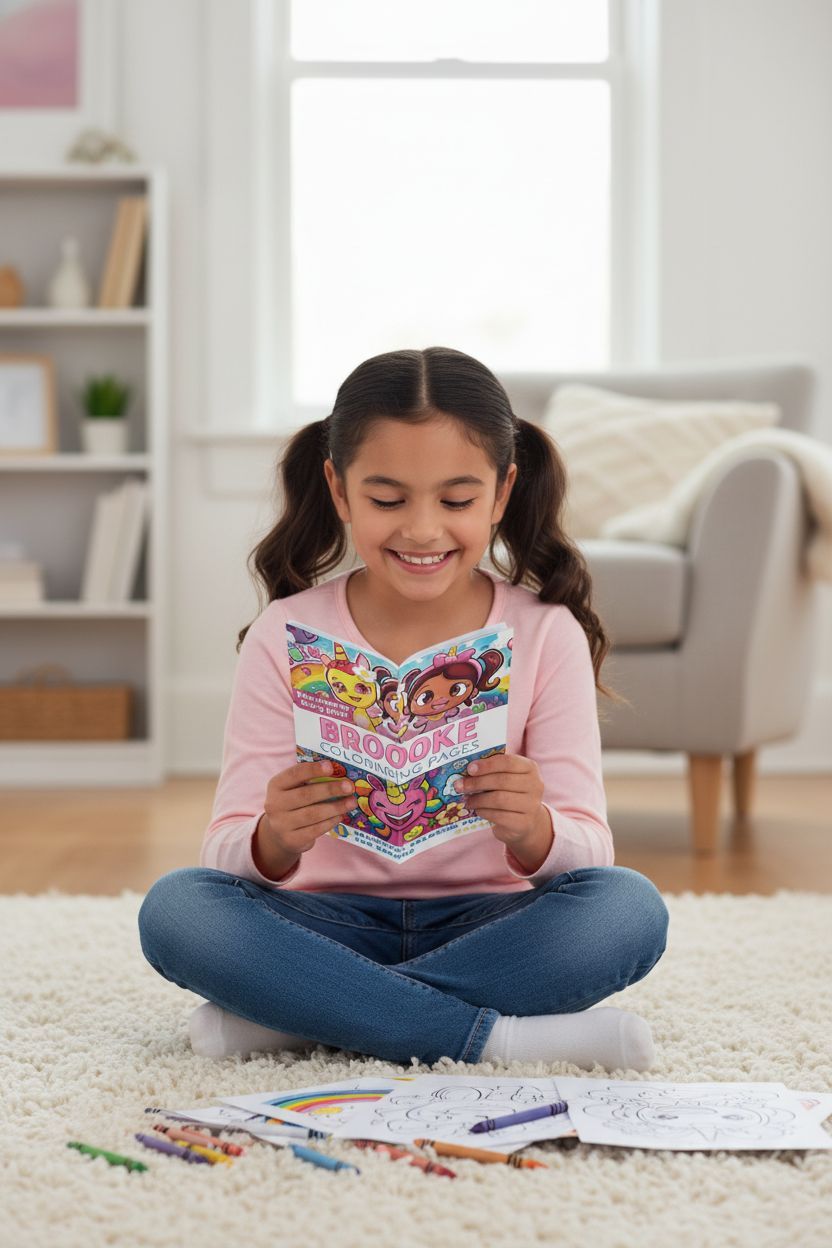 Brooke personal coloring pages