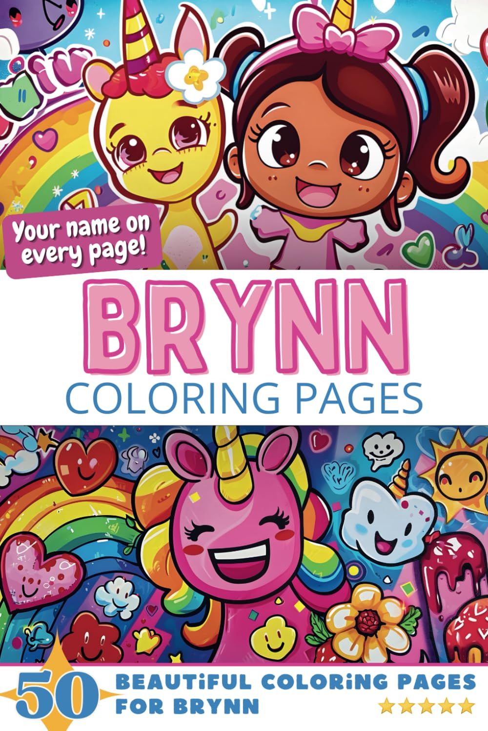 Brynn Coloring Pages Cover