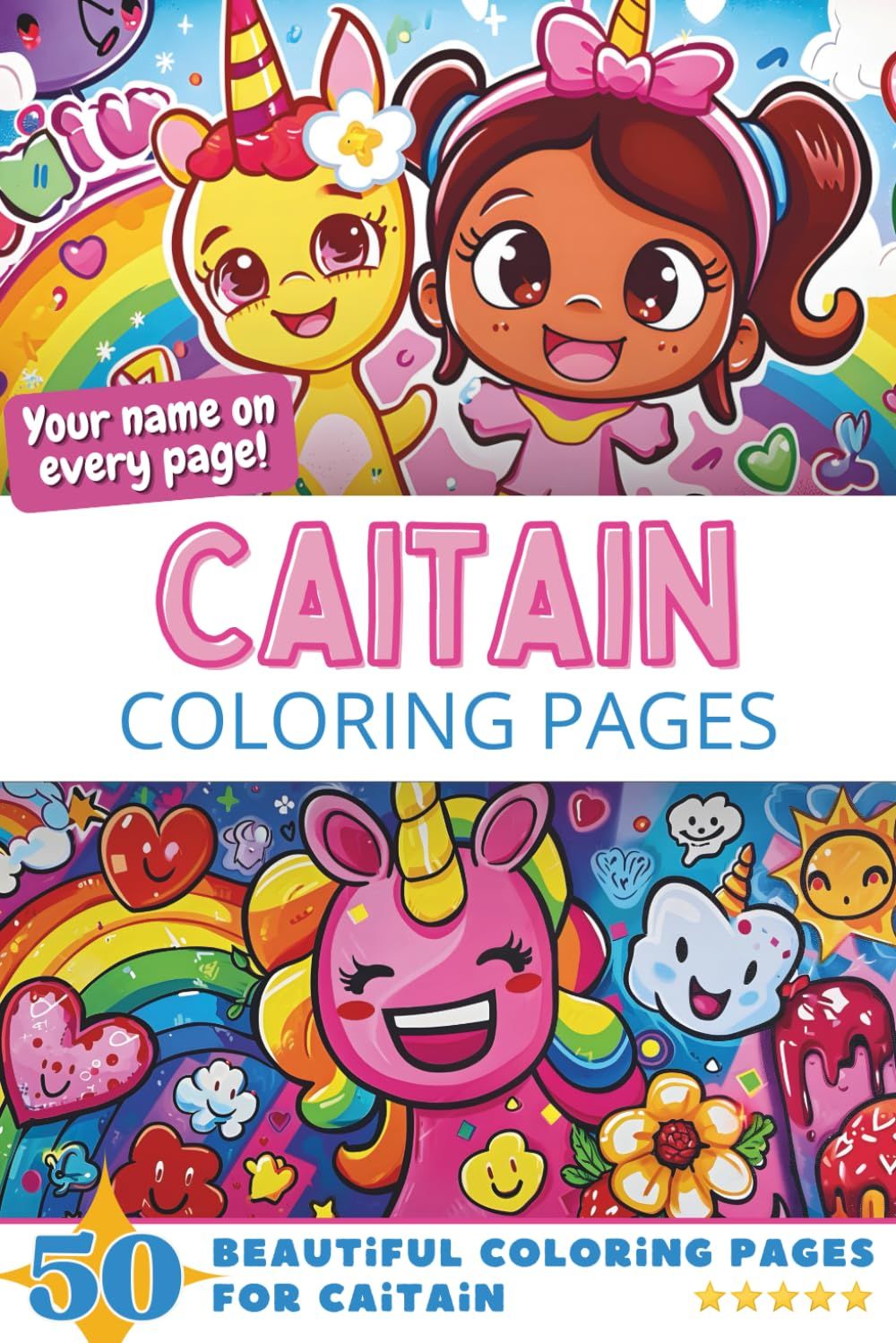 Caitain Coloring Pages Cover