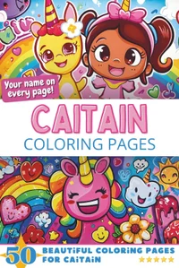 Caitain Coloring Book Cover