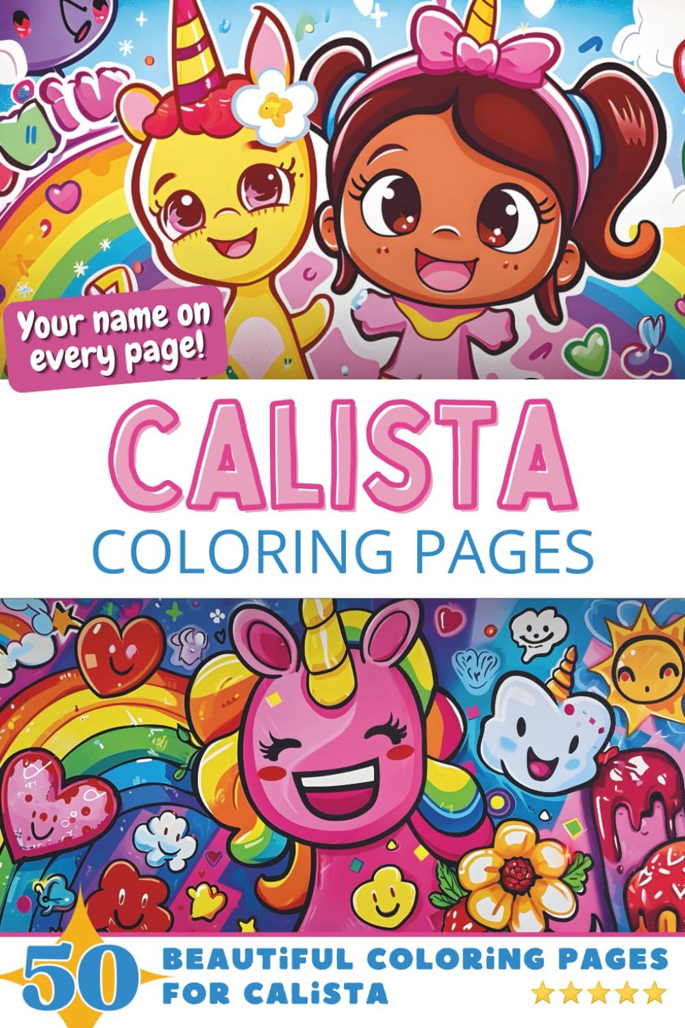Calista Coloring Pages Cover