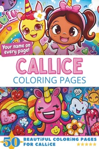 Callice Coloring Book Cover