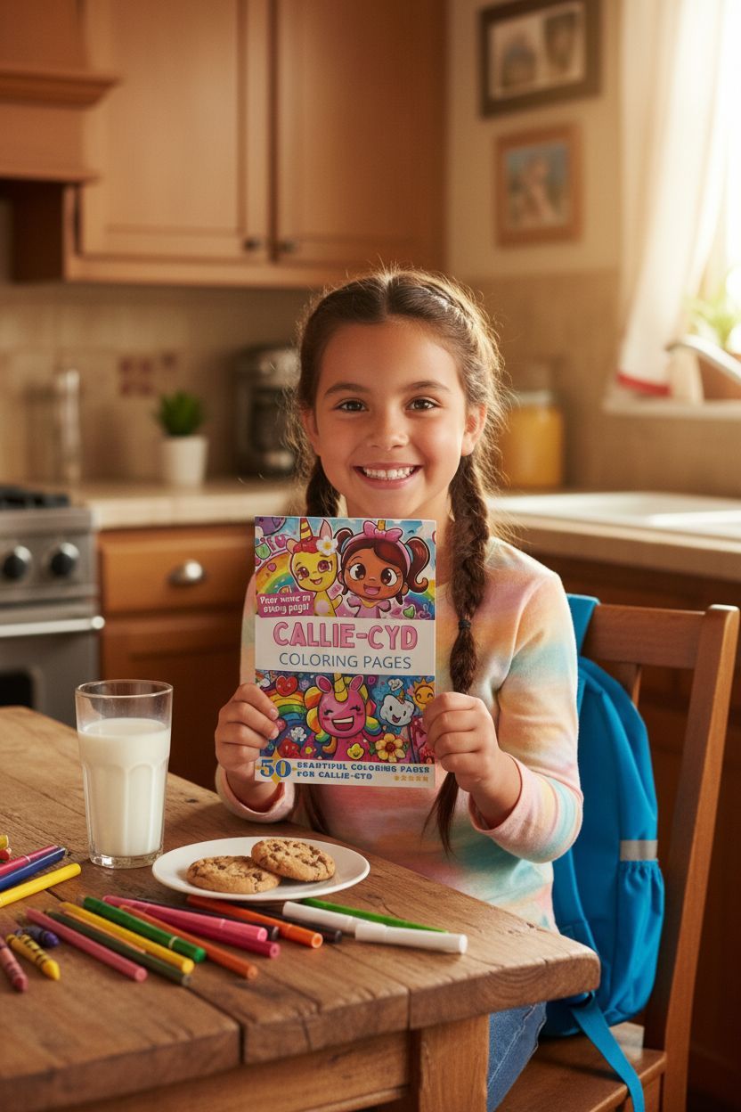 Callie-Cyd personal coloring pages