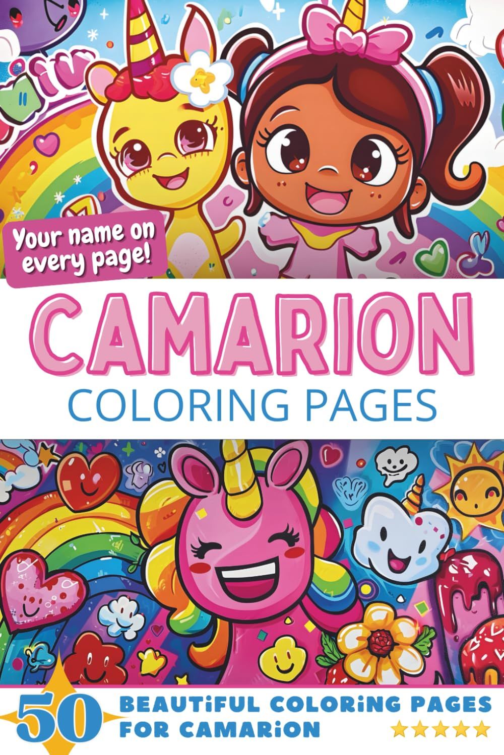 Camarion Coloring Pages Cover