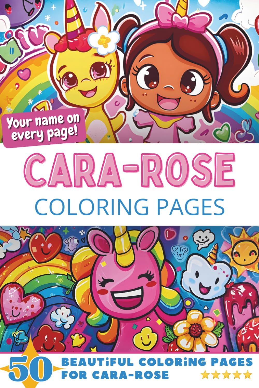 Cara-Rose Coloring Pages Cover