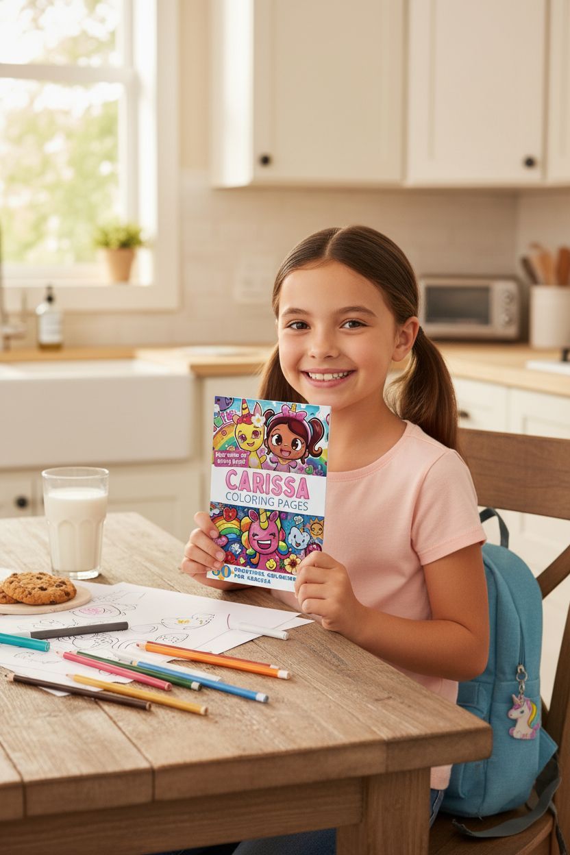 Carissa personal coloring pages