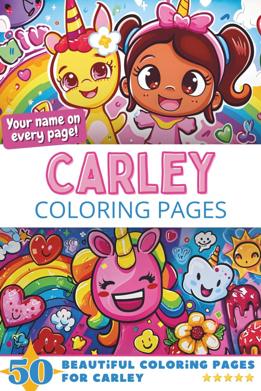 Carley Coloring Book Cover