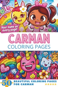 Carman Coloring Book Cover