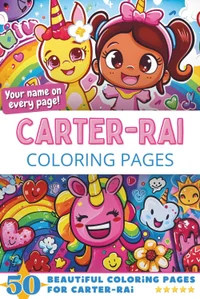Carter-Rai Coloring Book Cover