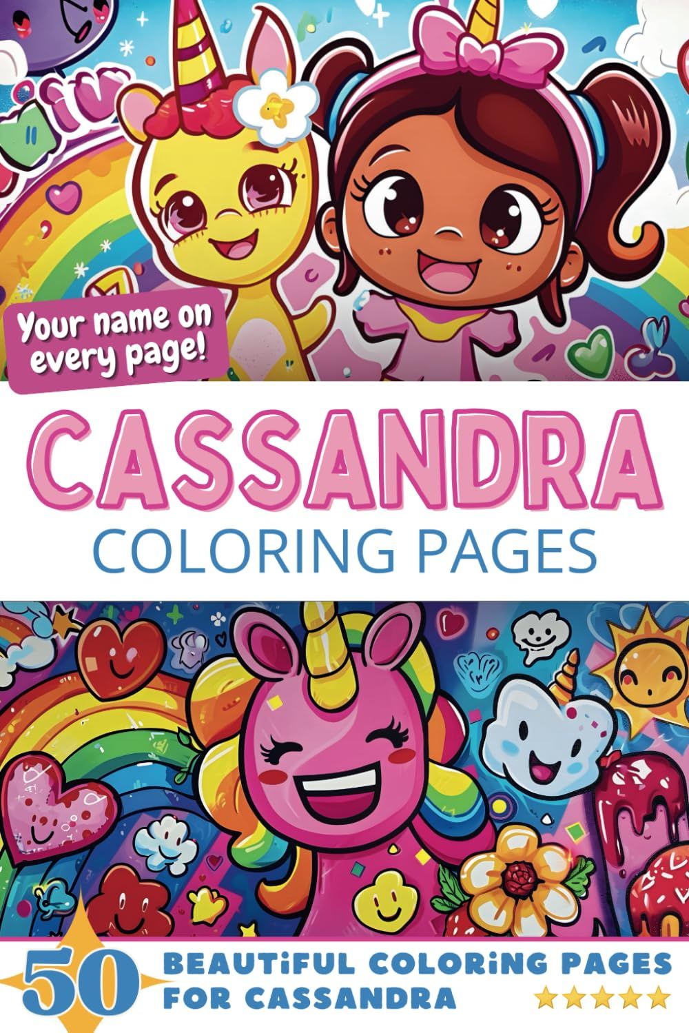 Cassandra Coloring Pages Cover