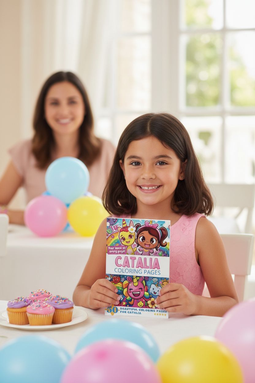 Catalia coloring book in use