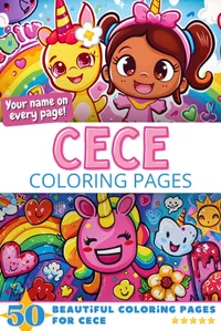 Cece Coloring Book Cover