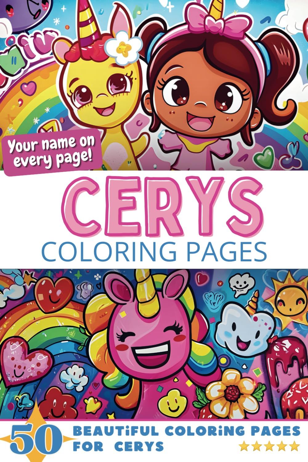 Cerys Coloring Pages Cover