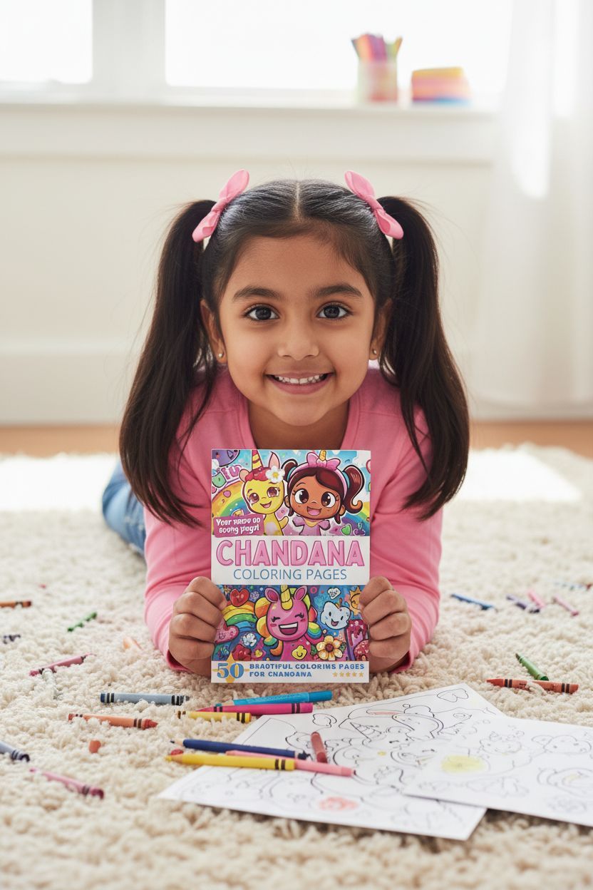 Chandana personal coloring pages