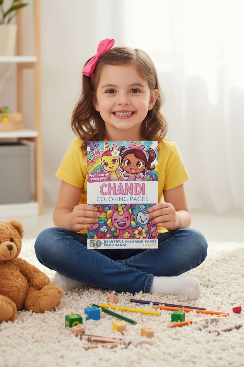 Chandi personal coloring pages